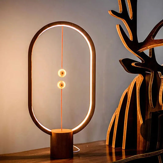Creative LED Night Lamp with Magnetic Balance Balls