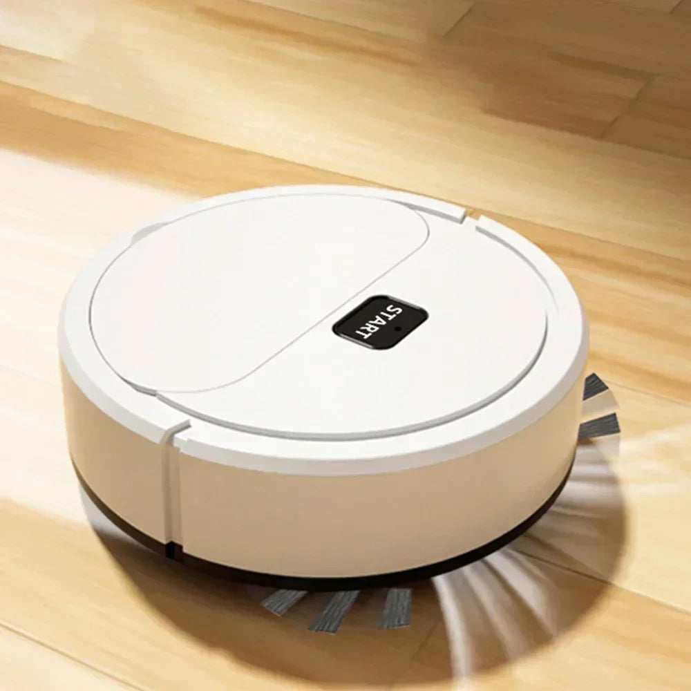 Compact 3-in-1 Sweeping Robot – Vacuum, Sweep, and Mop Cleaner