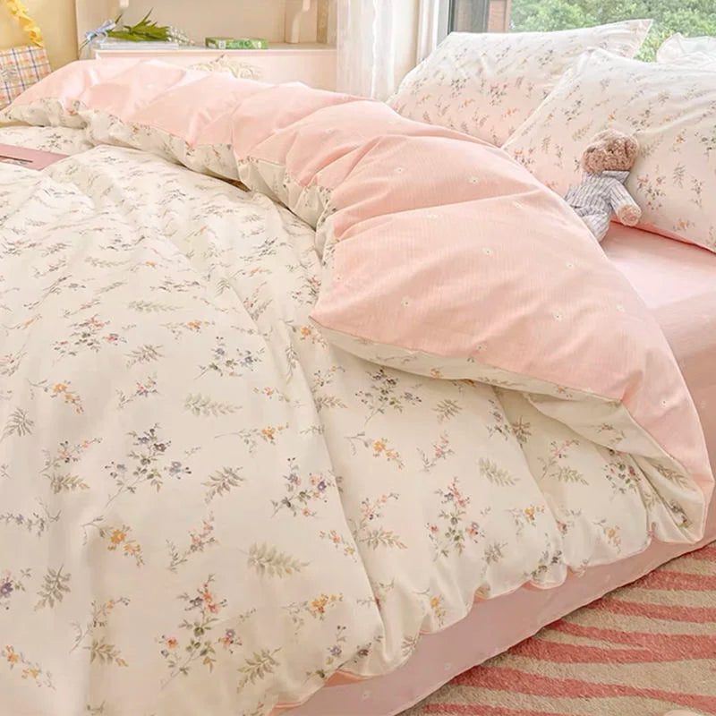 Floral Nordic Bedding Set – Country Style