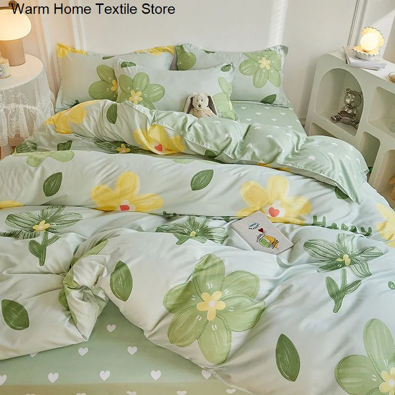 Floral Nordic Bedding Set – Country Style