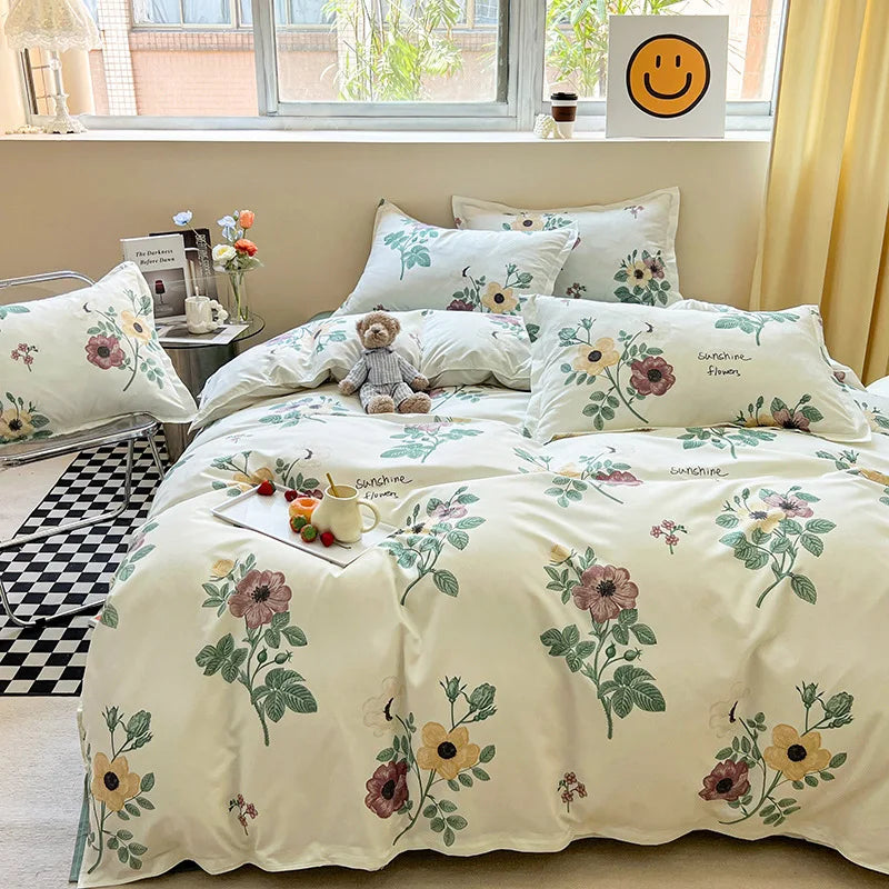 Floral Nordic Bedding Set – Country Style