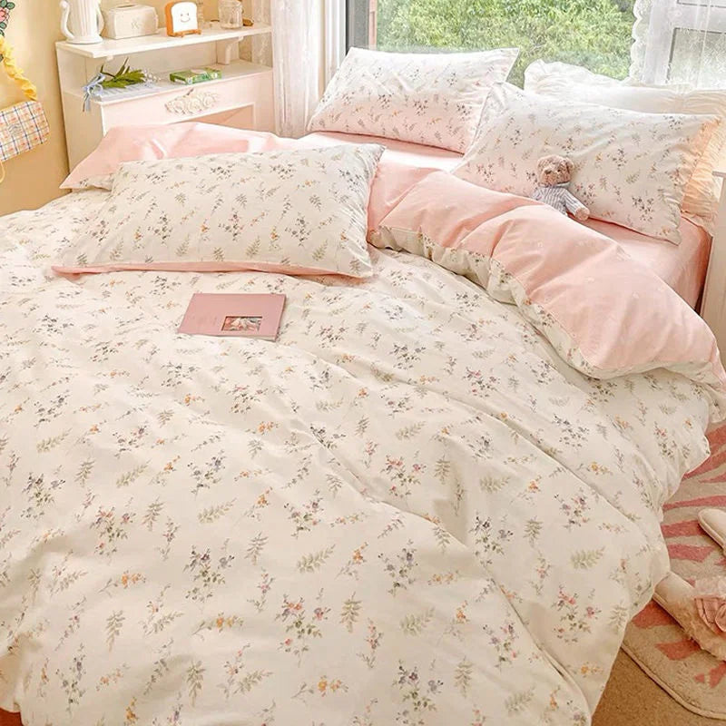 Floral Nordic Bedding Set – Country Style