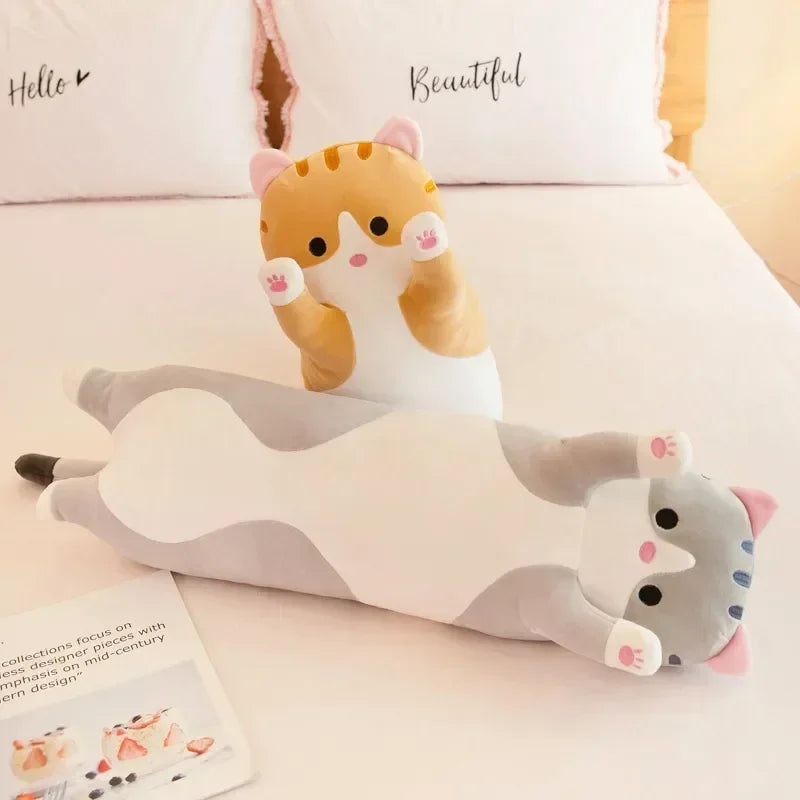 Long Cat Plush Pillow