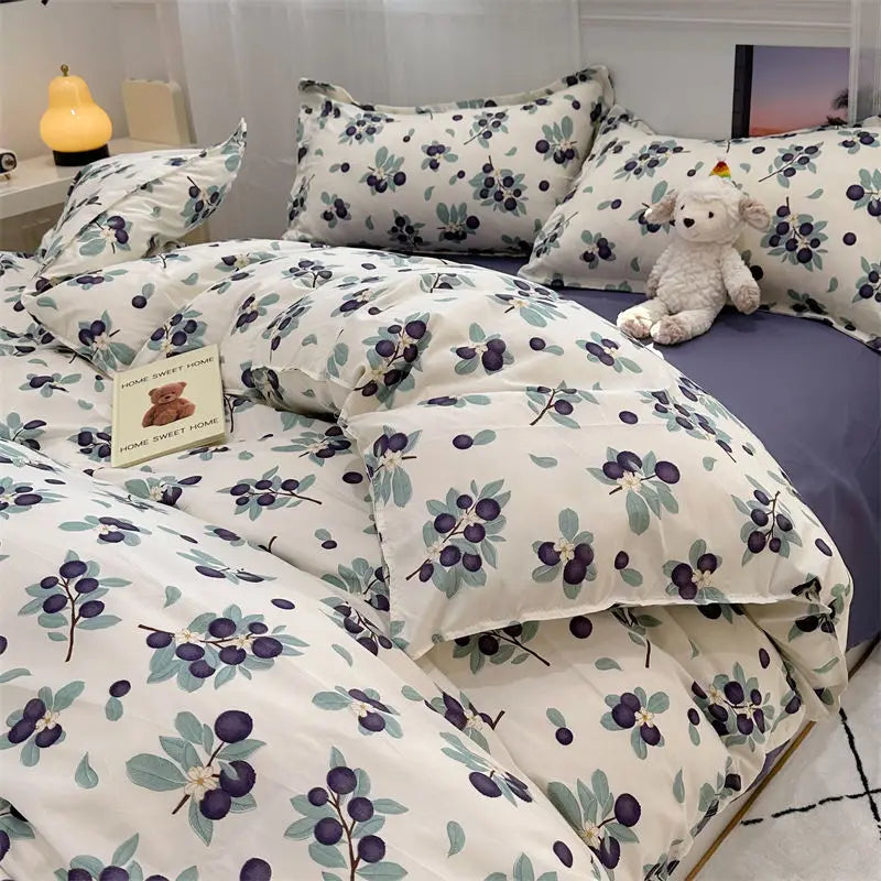 Floral Nordic Bedding Set – Country Style