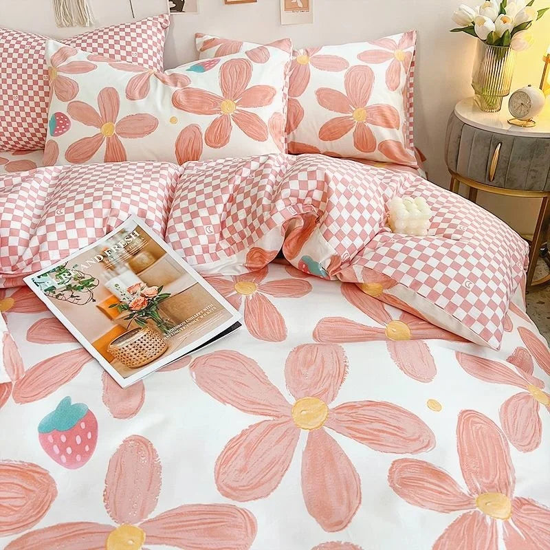 Floral Nordic Bedding Set – Country Style