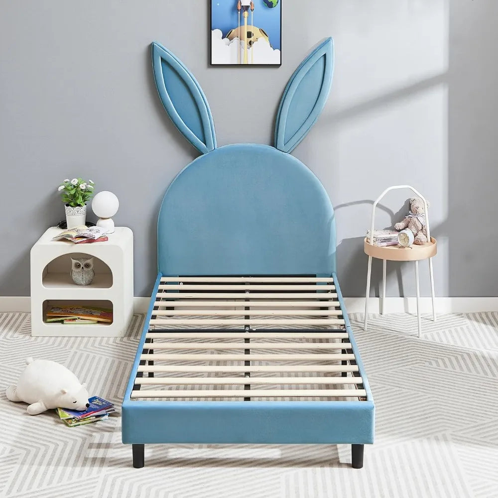 Offir Children's Bed Frame with Padded Headboard