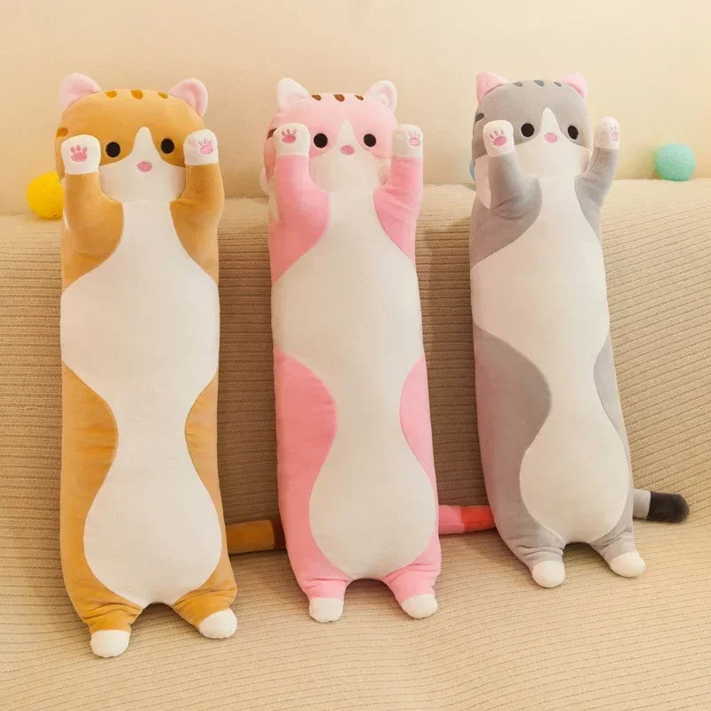 Long Cat Plush Pillow